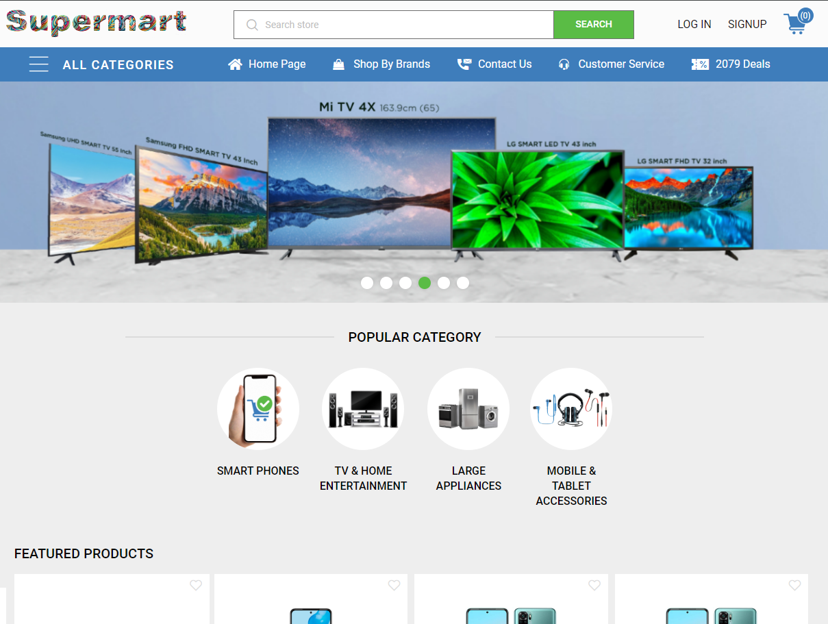 Picture of SuperMart Theme