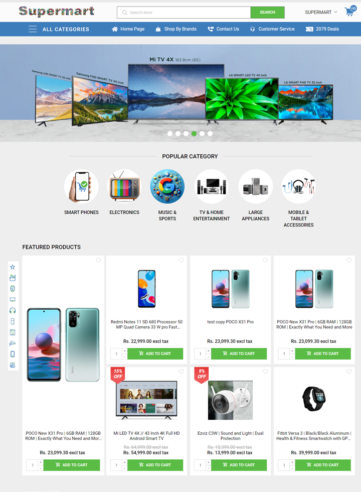 Picture of SuperMart Theme