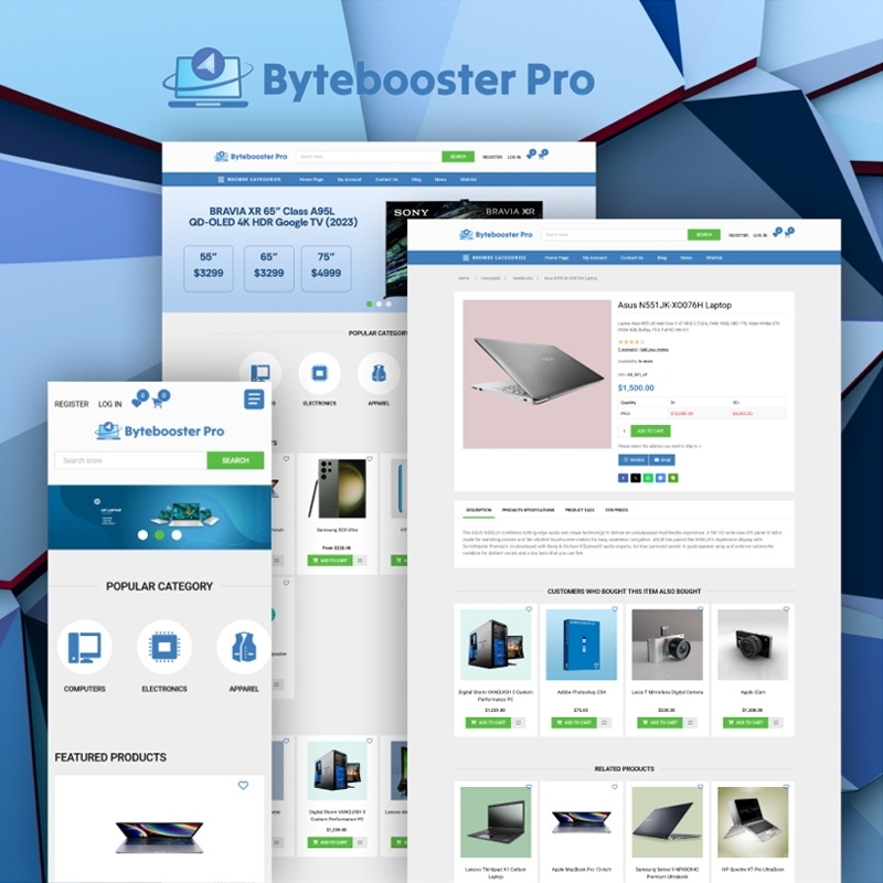 Picture of ByteBooster Pro Theme