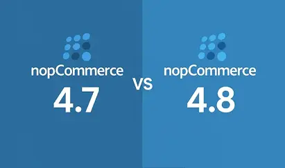 Image of Understanding the Key Differences: nopCommerce 4.70 vs 4.80