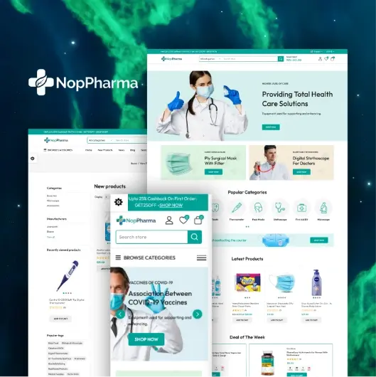 Picture of NopPharma Theme