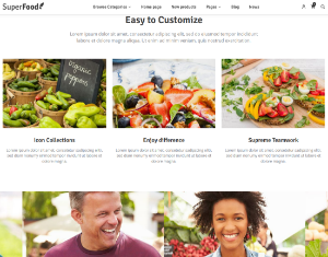 Picture of SuperFood Theme