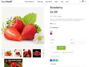 Picture of SuperFood Theme