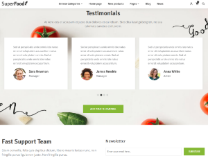 Picture of SuperFood Theme